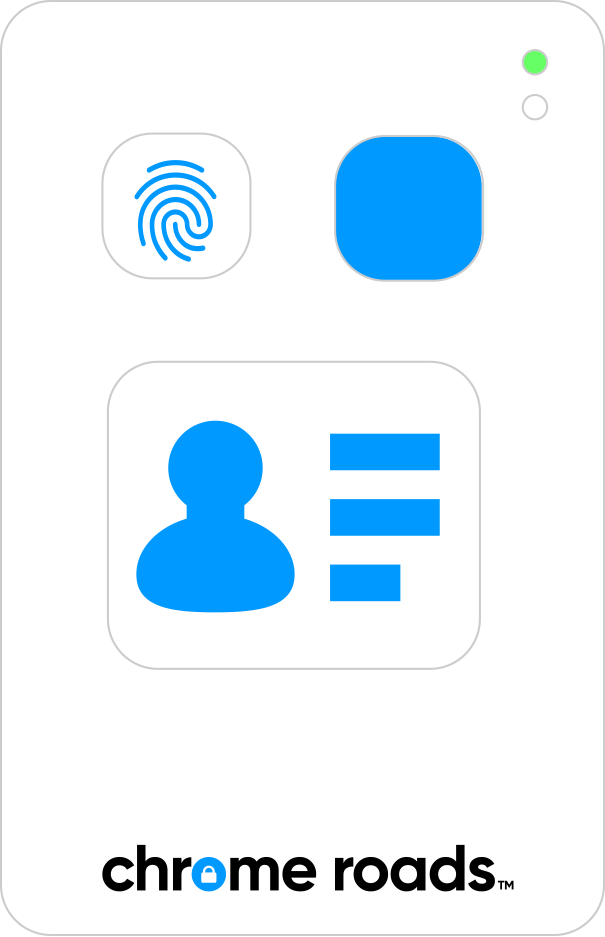 The Chrome Roads Digital ID Card